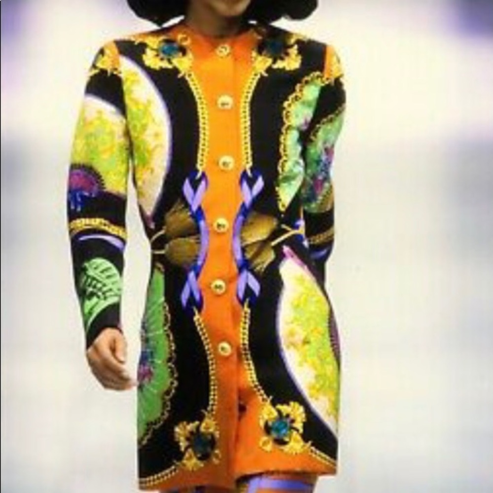 RARE VINTAGE GIANNI VERSACE JACKET S/S 1991